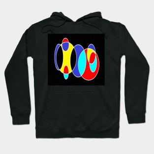 Multicolor black Hoodie